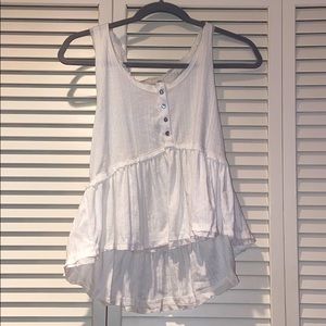 WORN ONCE| Altair’s State White Tank| Size: S